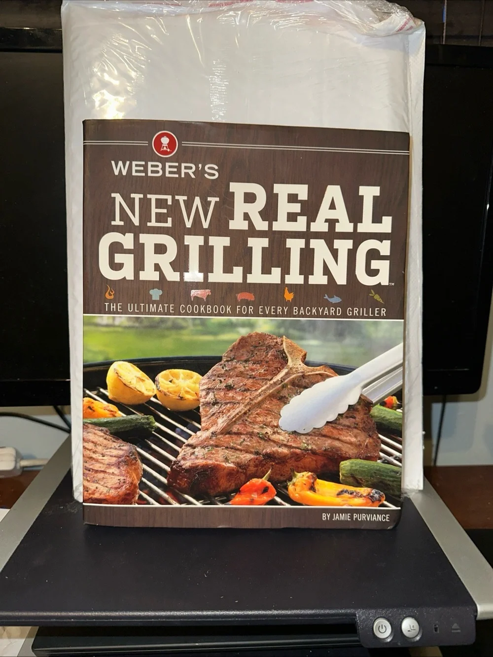 Weber's New Real Grilling Cookbook - Brown Cover